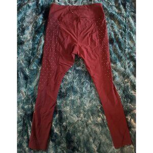 Lululemon Maroon Pants - Size 8 - Scalloped Hem - Pre-Worn
